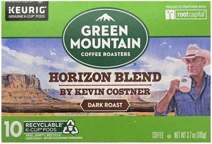 Coffee Keurig K Cup Green Mountain Horizon Blend Dark Roast