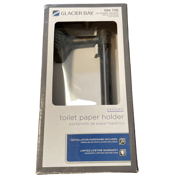 Glacier Bay Keegan Toilet Paper Holder - OIL RUBBED BRONZE - 594726