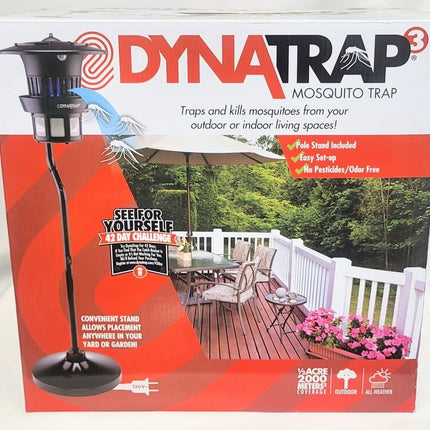DYNATRAP Insect Trap with Pole and Water Collection Tray, DT1210