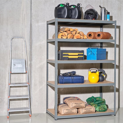 Garage Shelving Units 71"H x 35"L x 16"W  Heavy Duty Racking Shelves