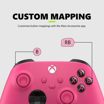 Microsoft Xbox Wireless Controller - Deep Pink Special Edition [Xbox Series X/S + One + Windows PC]