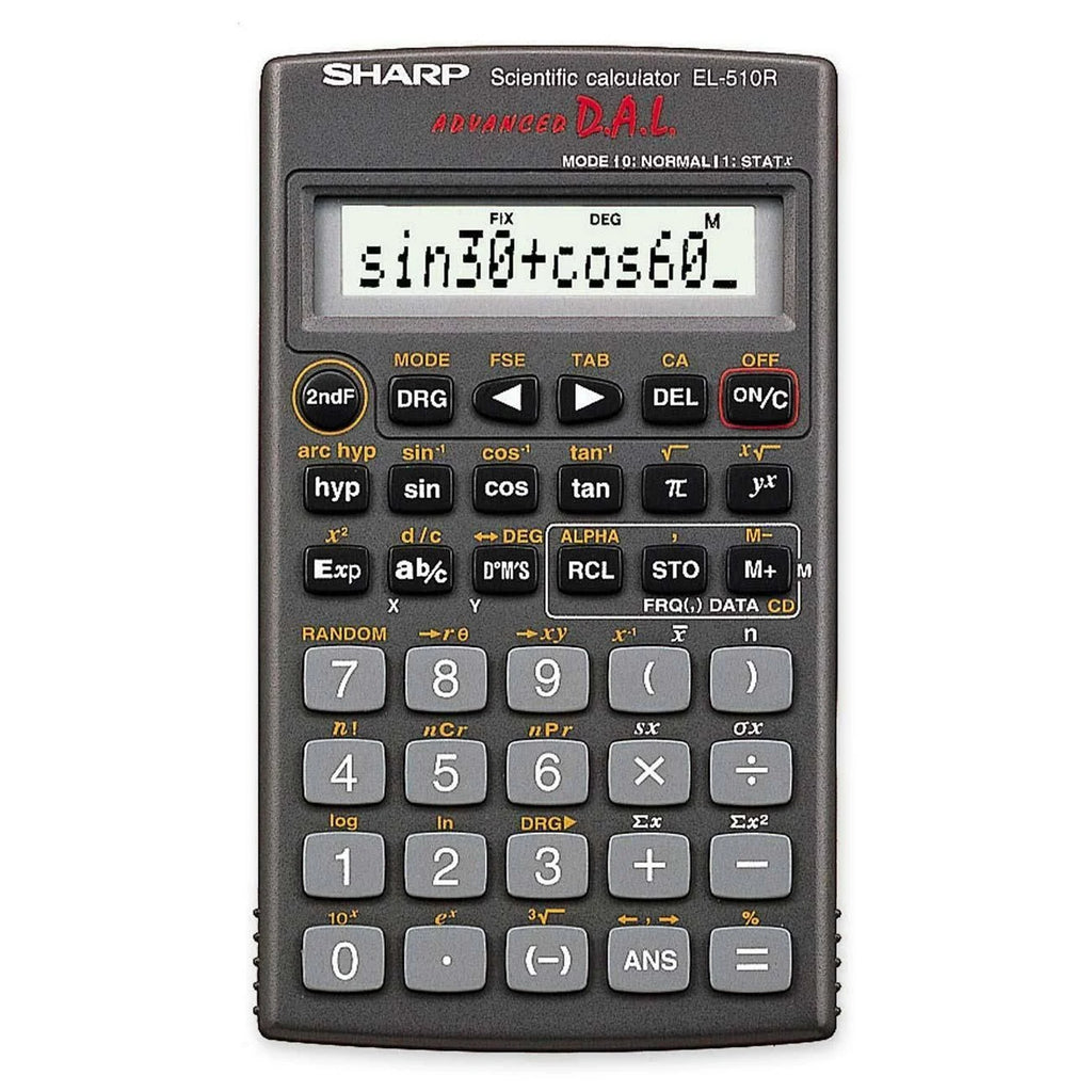 Sharp EL-510R Scientific Calculator