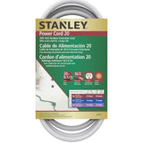 STANLEY POWER CORD 20 EXTENSION CORD 20'