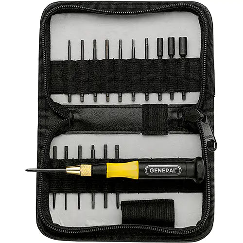 GENERAL TOOLS  Precision Ultratech™ Screwdriver Set, Cushion Grip Handle