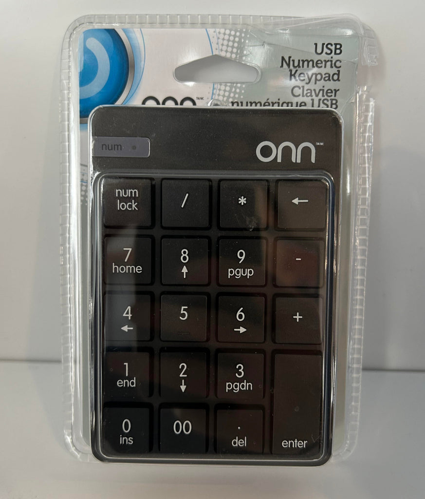ONN Usb Numeric Keypad 19 Keys