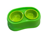 Elevated Dog and Cat Feeder, Double Bowl