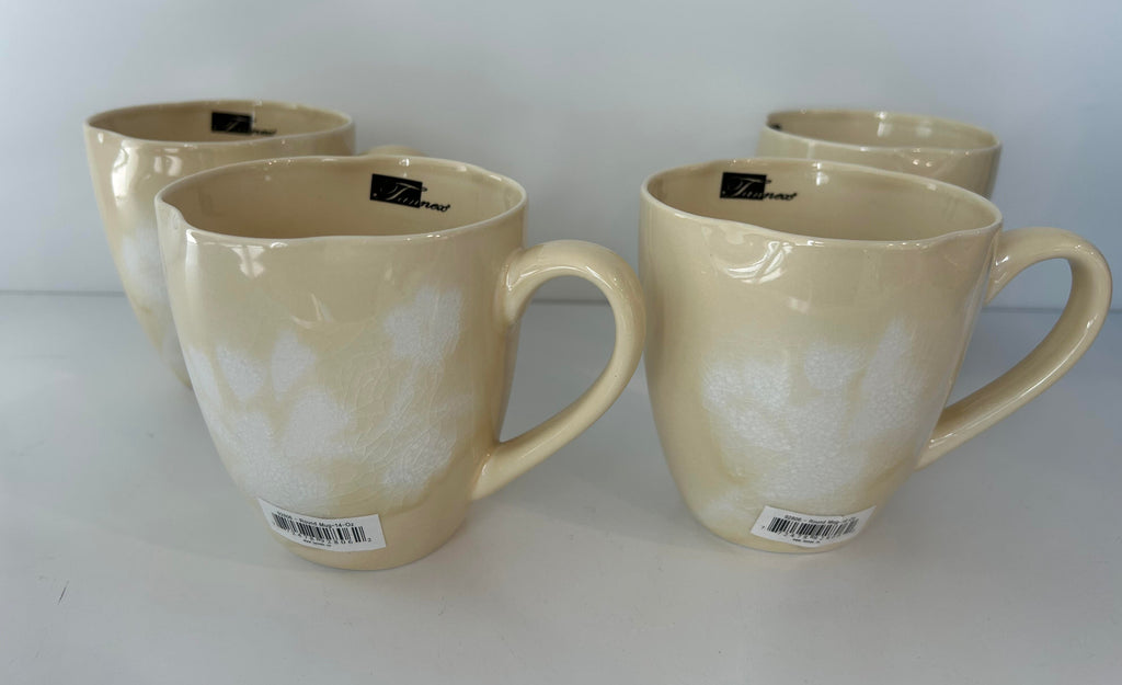 Tannex 92806 Round Mug 4 Pack, 14 oz each
