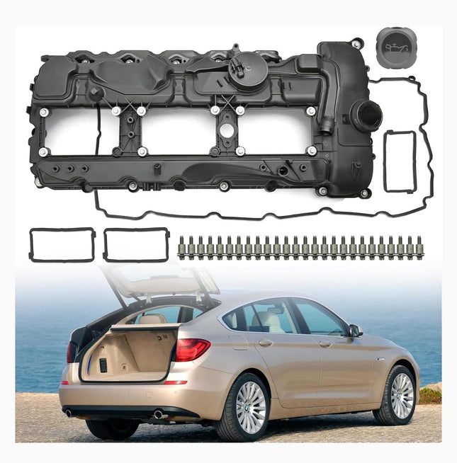 GOMADEIT Valve Cover fits for BMW 135i 2011-2012