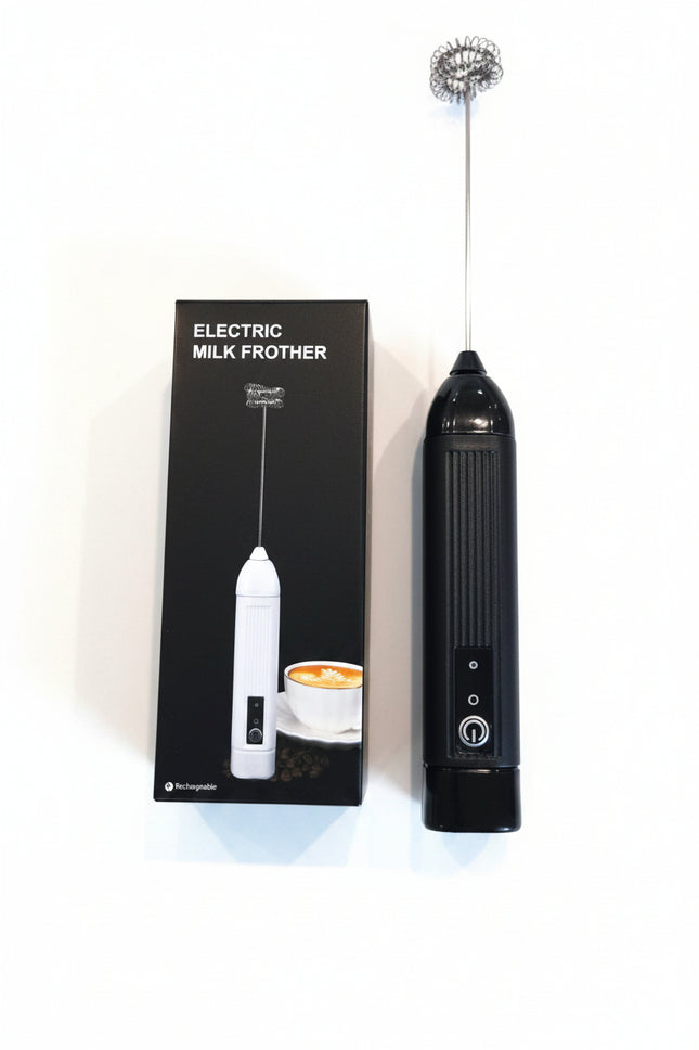 Electric Milk Frother - Black