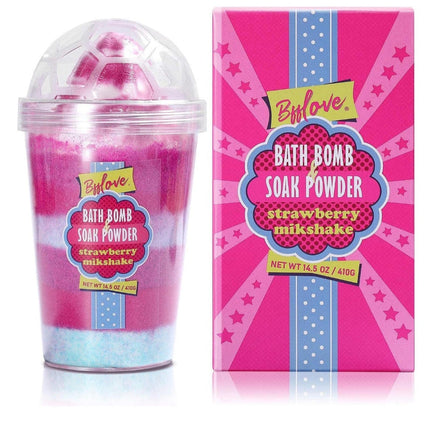 Bfflove Bath Bombs Strawberry Milkshake Gift Set 14.5oz