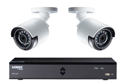 NEW Lorex 4 Channel  Super HD 1 TB HDD W. 2 Cameras - LHA2104