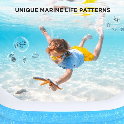 NEW, HYVIGOR 2.4m Inflatable Swimming Pool, HY-P1