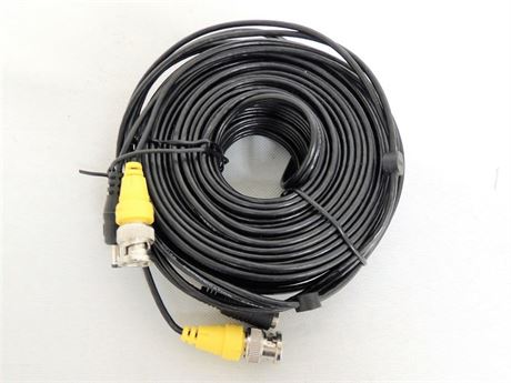 50FT Flir Surveillance Security Camera Video Audio Cable Wire Connector Cable