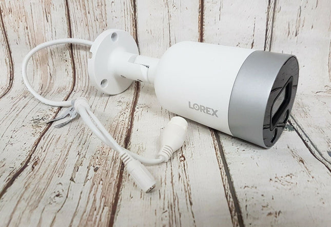 Lorex E891AB 4K Ultra HD Smart Deterrence IP Camera w Color Night Vision