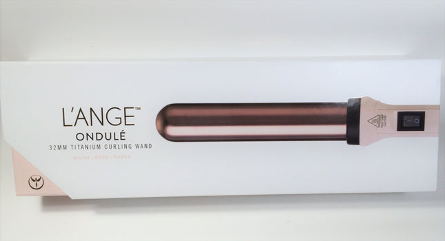 LANGE L’ANGE Ondule Titanium Curling Wand, Blush