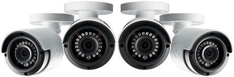 NEW 4X Lorex LAB243 4MP 2K Super HD Bullet Security Camera