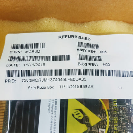 DELL MCRJM PERC H200 Raid Controller For PowerEdge M610/M610X/M910