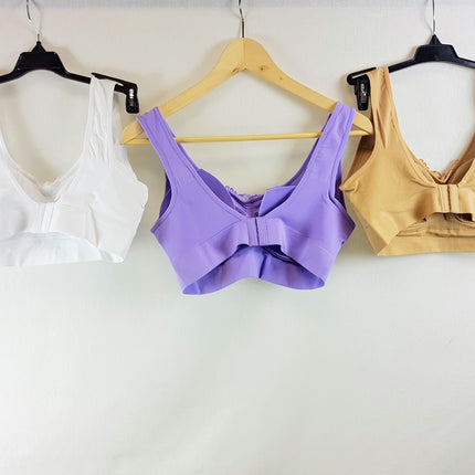 RHONDA SHEAR Women's #9210 Seamless Bra with Lace Detail Bra - CHOOSE COLOR BRA