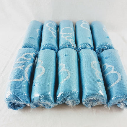 LOT OF 10 Blue Microfiber Cleaning Cloth for LED TV & Auto Detailing