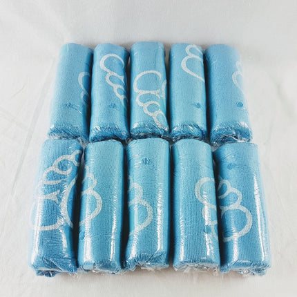 LOT OF 10 Blue Microfiber Cleaning Cloth for LED TV & Auto Detailing