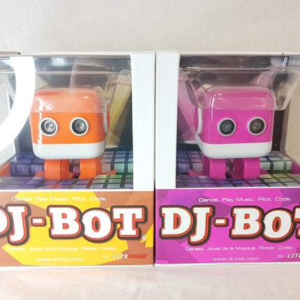 NEW, Litehawk DJ-BOT Robot, Age 6+ - Orange Slice or Raspberry
