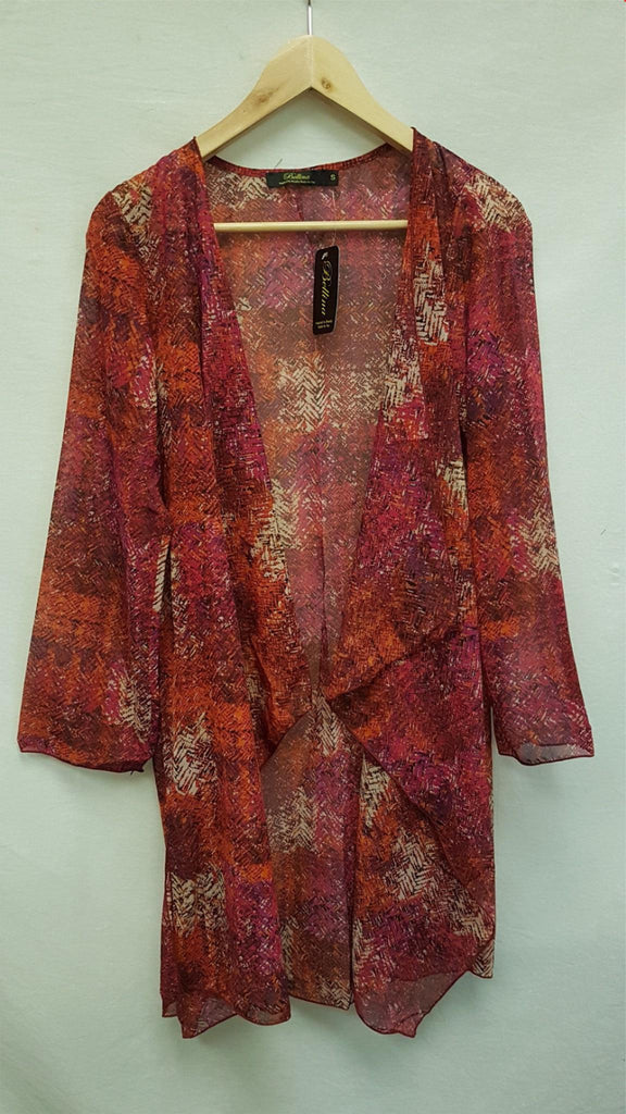 New Bellina Printed Chiffon Duster S