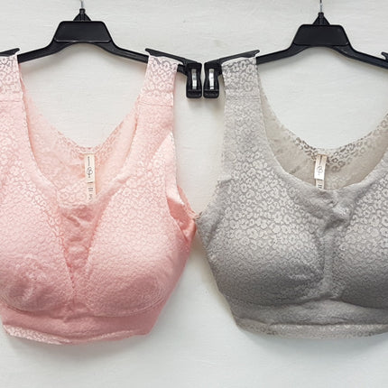 LOT OF 2 Rhonda Shear Women's #9605 Total Lace Bras - CHOOSE COLOR PACK