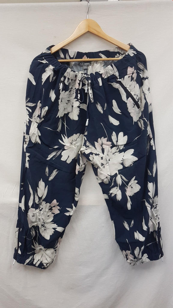 New GO Silk Woman Go Zippy Pants Blue 1X