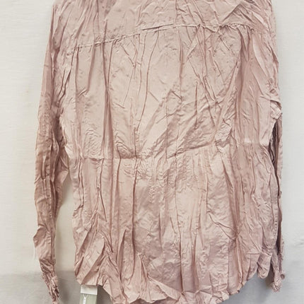 New GO Silk, Go Avant Garde Silk Blouse Peach 1X