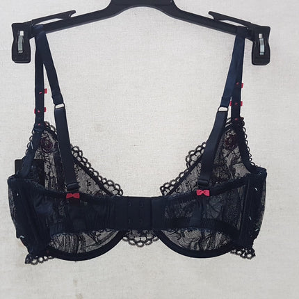 New Heidi Klum, Miam Glam, Raspberry Sorbet Underwire Bra Size 32DD/EU70DD