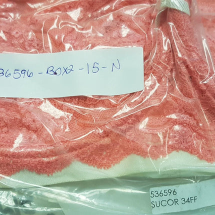 New Heidi Klum, Madeline Stretch Silk, Underwire Bra H76-835 Size 34FF/EU75FF