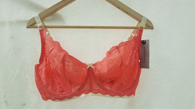 New Heidi Klum, Madeline Stretch Silk, Underwire Bra H76-835 Size 34FF/EU75FF