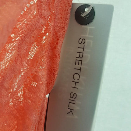 New Heidi Klum, Madeline Stretch Silk, Underwire Bra H76-835 Size 34FF/EU75FF