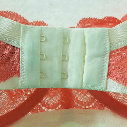 New Heidi Klum, Madeline Stretch Silk, Underwire Bra H76-835 Size 34FF/EU75FF