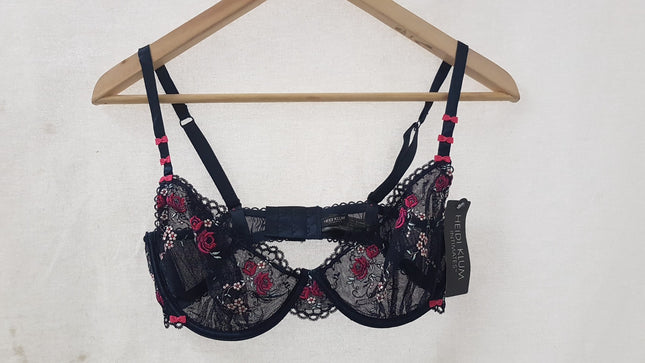 New Heidi Klum, Miami Glam Raspberry Sorbet Underwire Bra Size 36C/EU80C