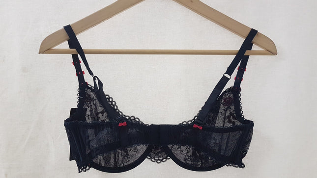 New Heidi Klum, Miami Glam Raspberry Sorbet Underwire Bra Size 36C/EU80C