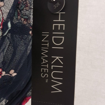 New Heidi Klum,Miami Glum Raspberry Sorbet Underwire Bra Size 32E/ EU70E