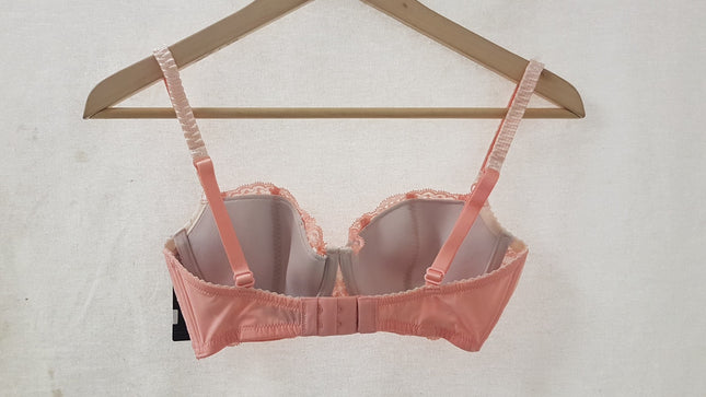 New Heidi Klum, Sofia Quartz Pink/Lilac Marble Contour Bra Size 32D/70D