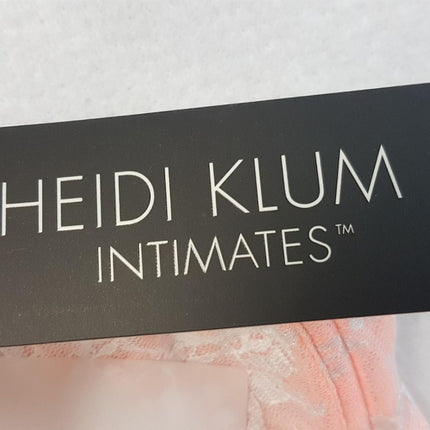 New Heidi Klum, Heidi Ballad Blue/Neon Peach Underwire Bra US38D/EU85D