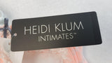New Heidi Klum, Heidi Ballad Blue/Neon Peach Underwire Bra US38D/EU85D