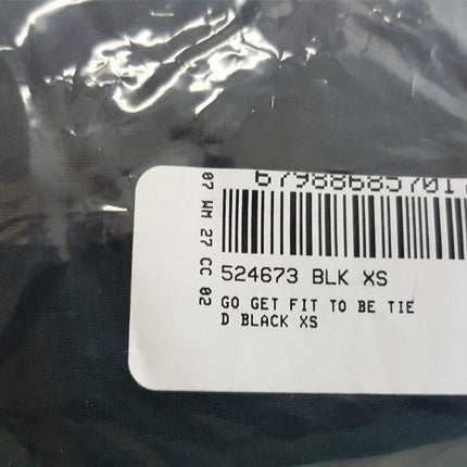 New GO SILK, Go Get Fit To Be Tied Black XS