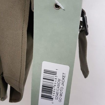 New GO SILK, Go Moto Jacket Camouflage Medium