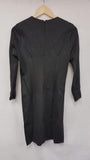 New Pink Tartan, Shaper Shift Dress Charcoal XS