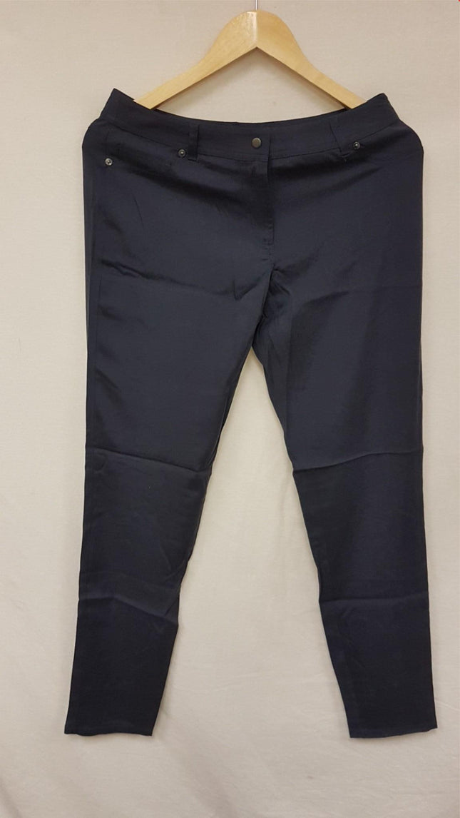 New GO SILK, Silk Stretch Jean Midnight Navy 6