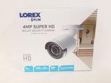 NEW, LOREX LAB243P 4 MP Super High Definition Bullet Security Camera NOBOX NEW 4MP 2K