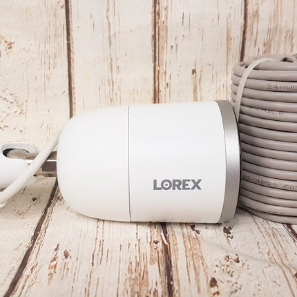 LOREX E892AB-Z 4K Ultra HD Smart Deterrence IP Camera with Smart Motion Plus