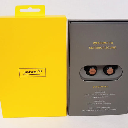 REPLACEMENT Jabra ELITE Active 75t True Wireless Earbuds - Copper Black