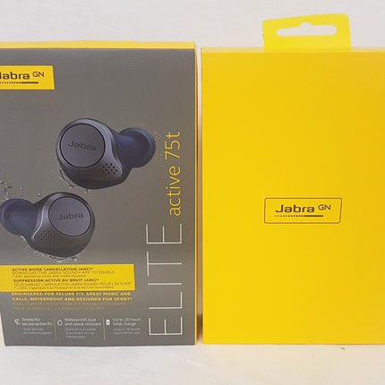 Jabra ELITE active 75t True Wireless Earbuds - BLUE