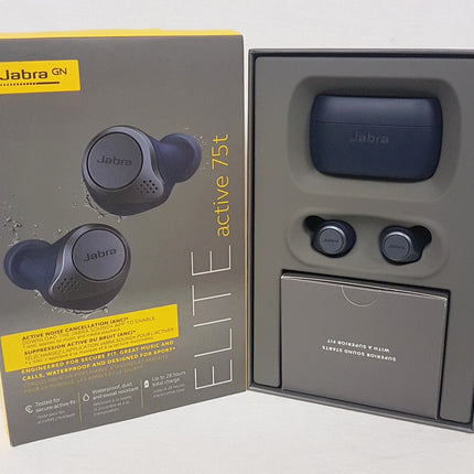 Jabra ELITE active 75t True Wireless Earbuds - BLUE