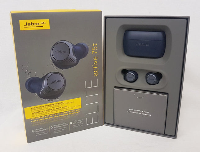 Jabra ELITE active 75t True Wireless Earbuds - BLUE